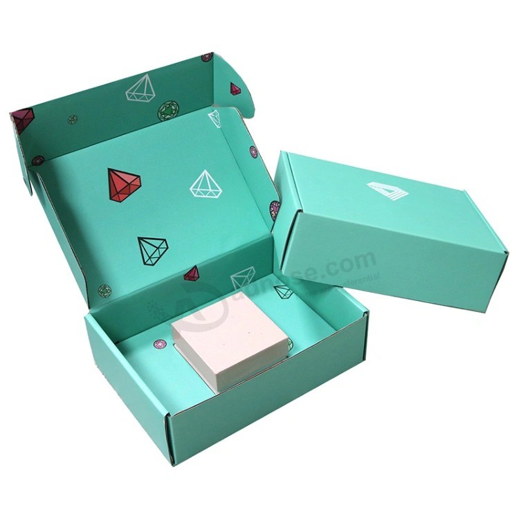 Tamaño personalizado Color de impresión Ropa universal Calcetín cosmético Envío postal Embalaje de regalo Caja de papel de cartón corrugado