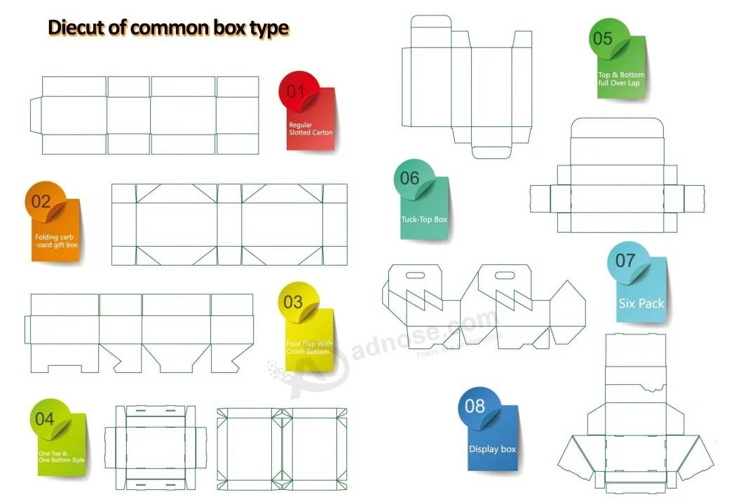 Cajas de embalaje Casa de trabajo Productos de embalaje Caja de zapatos