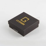 fabricante de caixa de embalagem de presente de joias com tampa de papelão design elegante