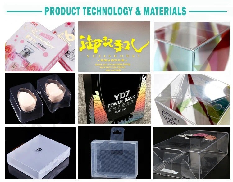 젖병을위한 주문 플라스틱 PVC / PET 상자 (포장 상자)