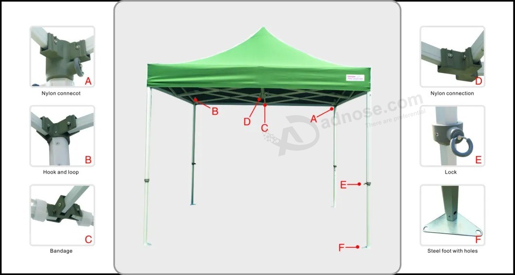 Рекламный шатер 3X3m Складной шатер беседка навес