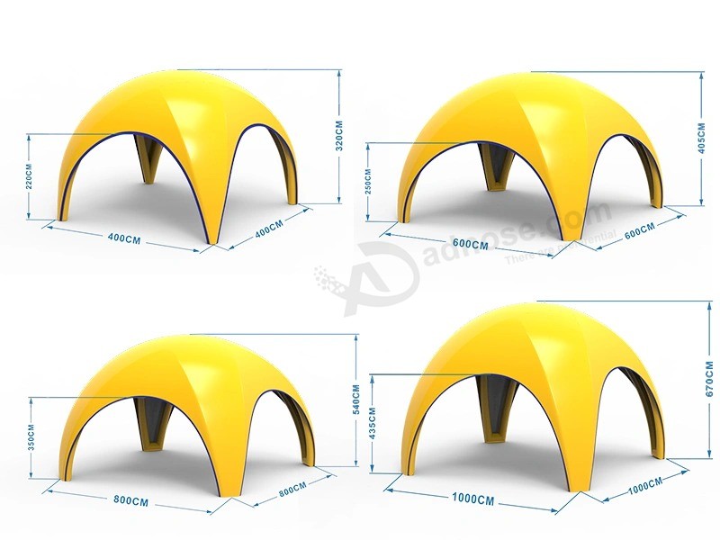 Коммерческая реклама продвижение надувной палатки паука для события
