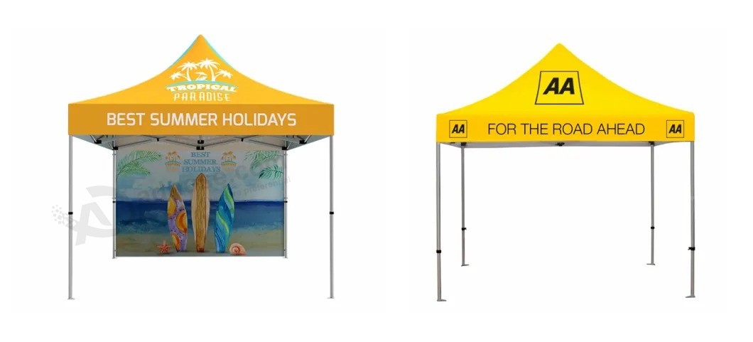 사용자 지정 옥외 광고 접이식 팝업 텐트