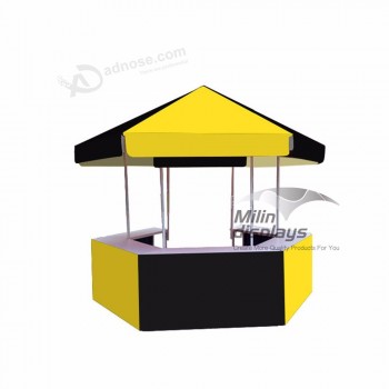 outdoor advertising promotional tent steel hexagonal minaret tents