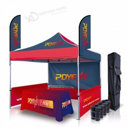 10x10 custom printed Waterproof aluminum  folding pop up marquee outdoor event canopy trade show tent for sale cheap price