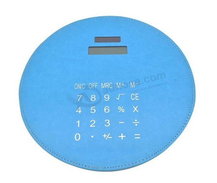 Muismat met rekenmachine voor promotie