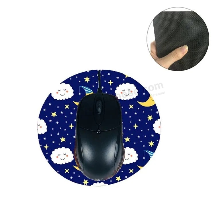 Sublimation Neoprene Round Mouse Pad 170mm