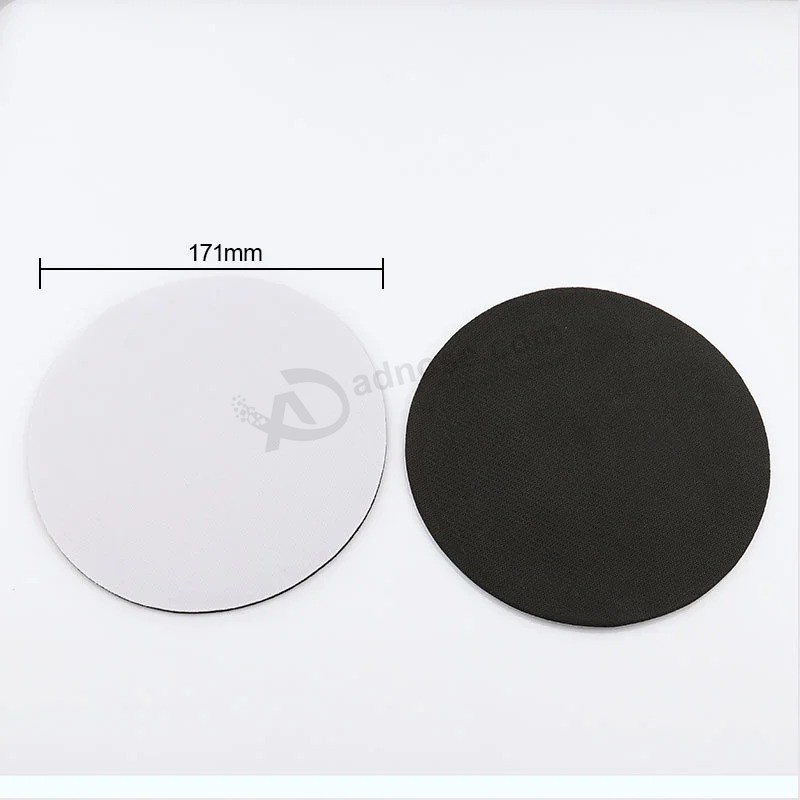 Sublimation Neoprene Round Mouse Pad 170mm