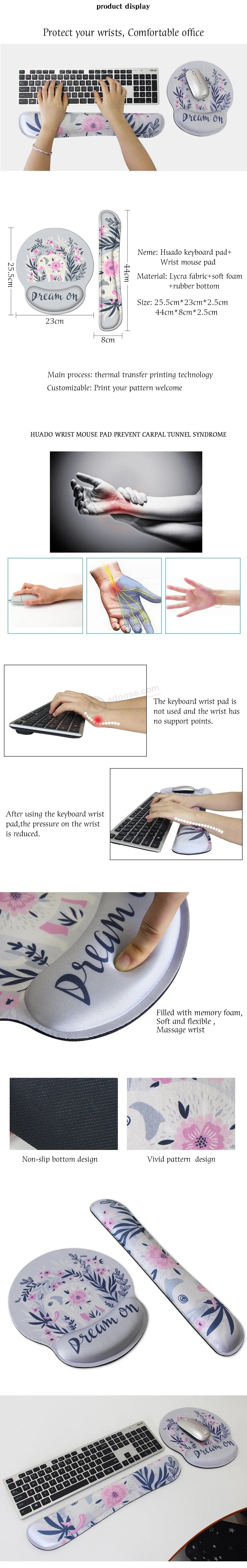 腕式鼠标垫，用于笔记本电脑游戏