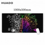 mouse pad grande à prova d'água para escritório e casa