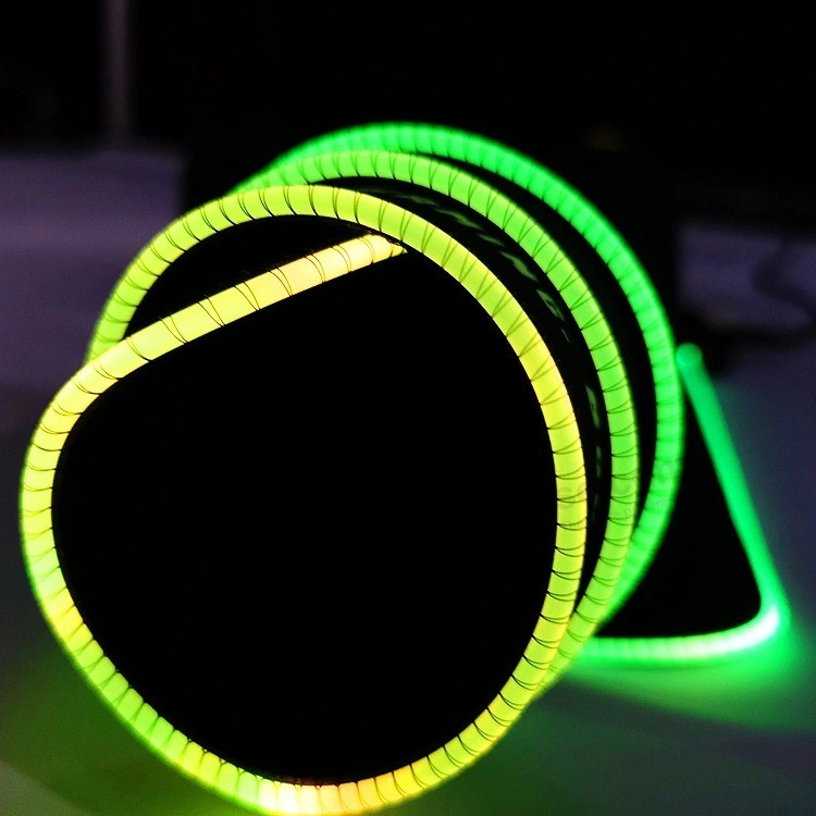 Alfombrilla de ratón brillante para juegos con luz LED y carga inalámbrica