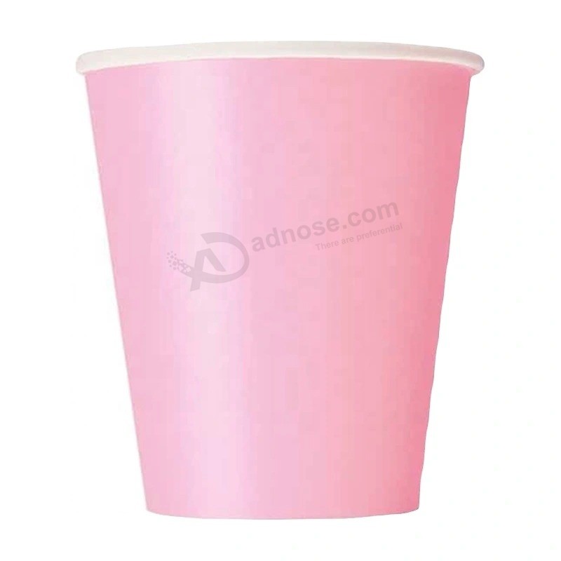 允许定制可重复使用的杯子定制徽标印刷一次性咖啡纸杯