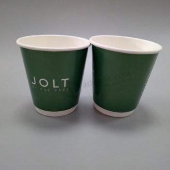 Eco-friendly papel descartável impresso personalizado café takeaway Hot Cup