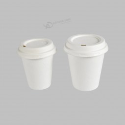 Custom 12 Oz Compostable Eco Friendly Sugarcane Bagasse Single Wall Disposable Paper Coffee Cup Hot Drink Cup