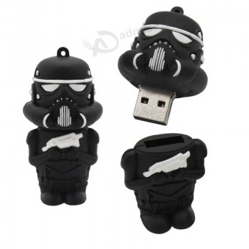 Discos flash USB de dibujos animados de PVC personalizados para regalo