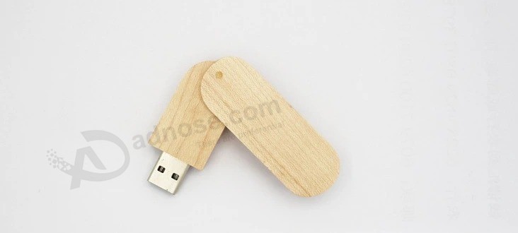 Benutzerdefiniertes Logo Holz-USB-Stick USB-Stick U-Disk