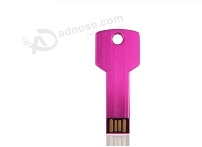 Key Pen-Drive 미니 플래시 메탈 USB 플래시 드라이브 2.0 128MB 512MB 16GB 32GB 64GB 메모리 스틱 저장 디스크 (10PCS-Free-Custom-Logo)