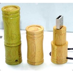aangepaste bamboe en houten USB-flashstations USB-schijf