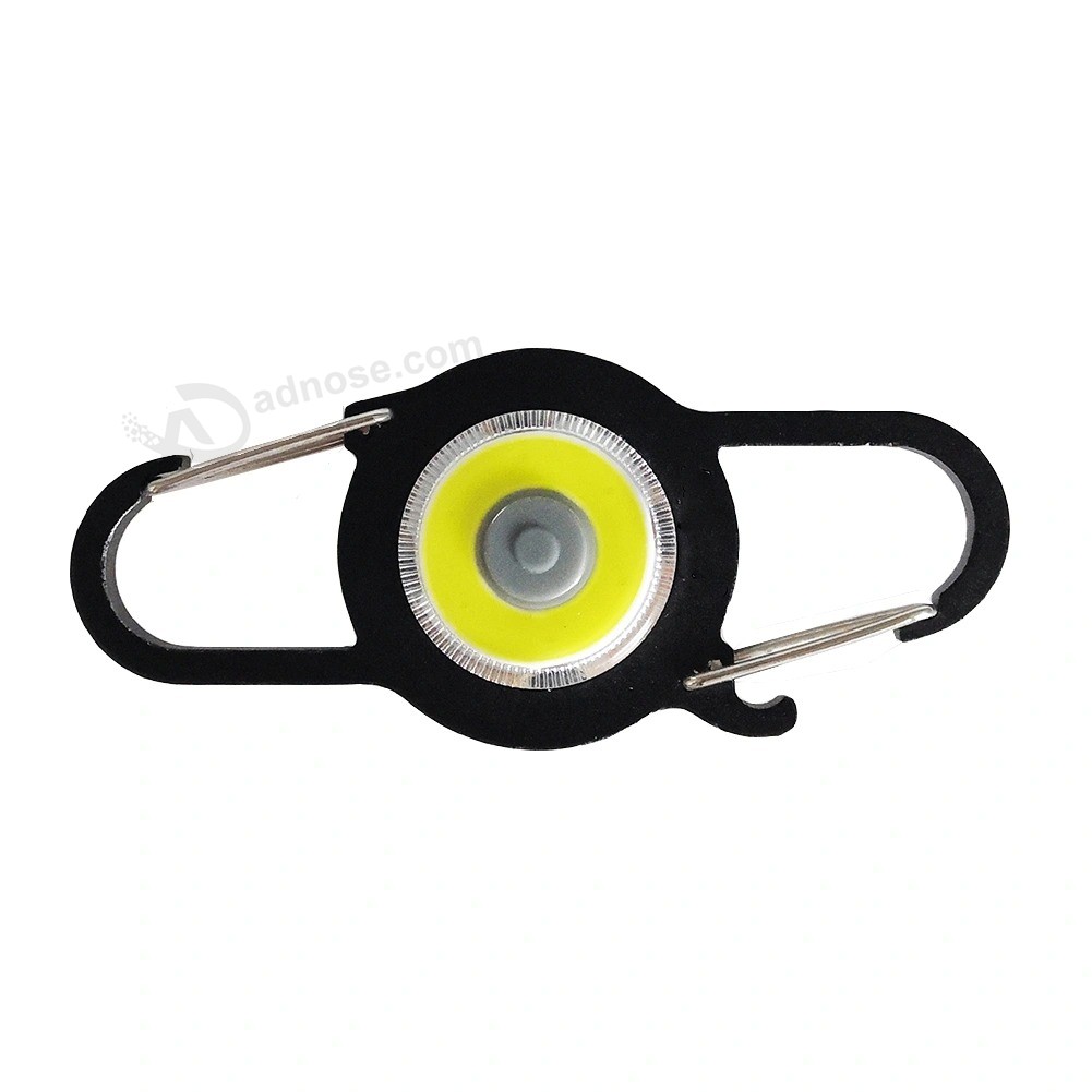 Yichen Bottle Opener with COB Light and Carabiner Key Chain