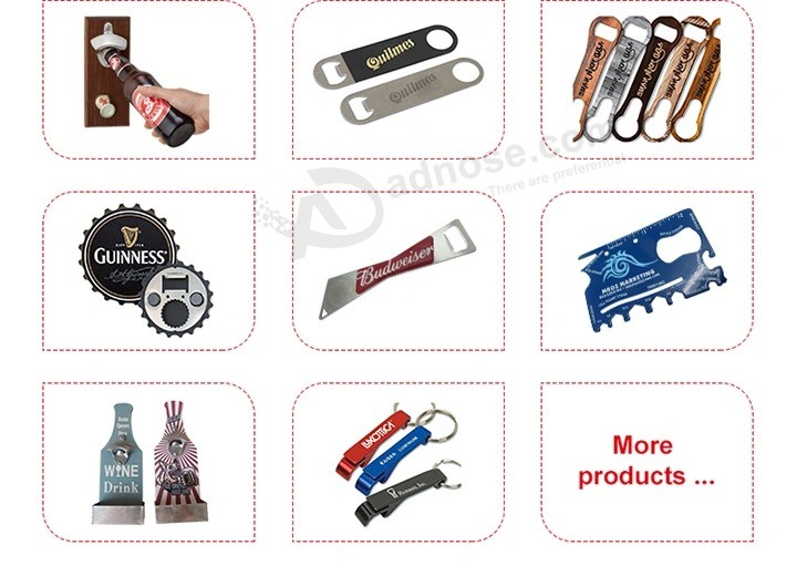 Promotion gifts Bar accessories Tool stainless Steel beer Bottle Opener