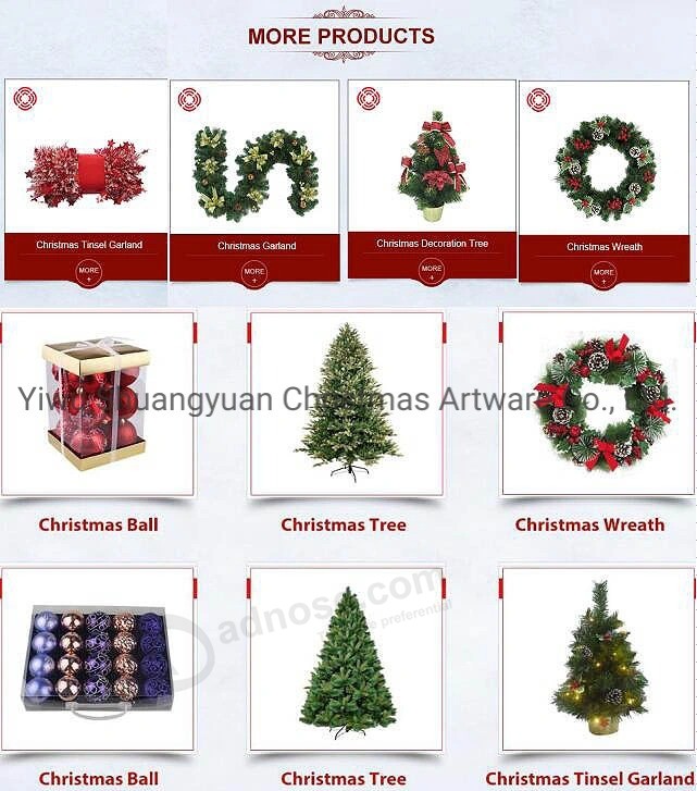 36cm*2.7m Christmas Plush Ribbon with Gold Stamping as Photo Show