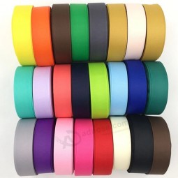 Braut elastische Polyester Satin Grosgrain Organza Seidenband für Kleidungsstücke