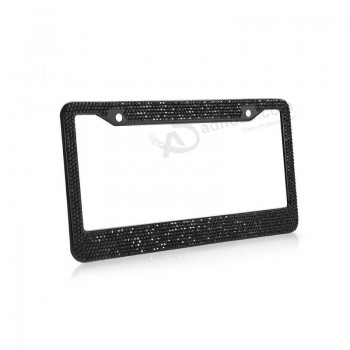 wholesale bling license frame auto Car plate holder license plate frame bling