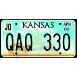 License Number Plate with 3D Car Plate Design of Licenese Plate