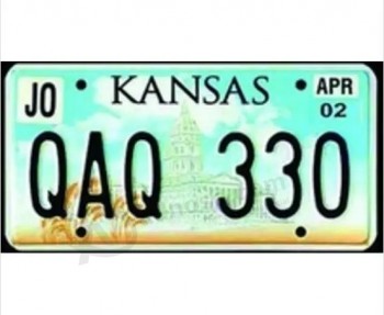 License Number Plate with 3D Car Plate Design of Licenese Plate