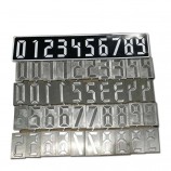 Gov тендер Автомобильные номерные знаки, алюминиевые Автомобильные номера