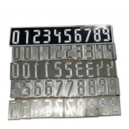 Gov aanbesteding auto nummerplaten, aluminium auto nummerplaten