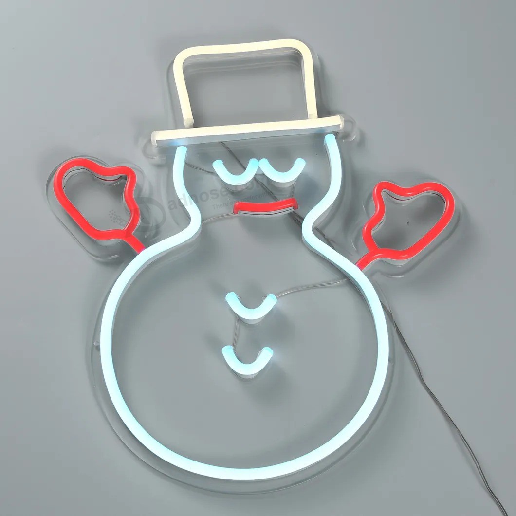 Letreiro de néon LED de publicidade personalizada Letras de néon acrílico flex