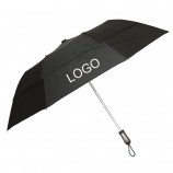 방풍 25 인치 자동 오픈 더블 레이어 2 접는 골프 우산 선물 / 광고 / 프로모션 / 남성 여성 (YZ-19-07)