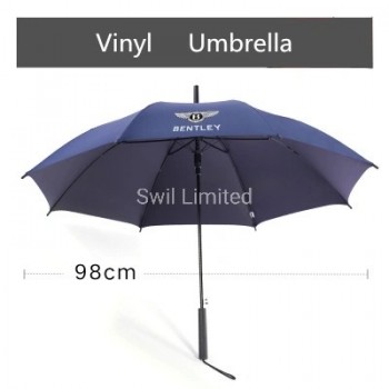 高性价比的促销广告黑胶太阳伞UV高尔夫球伞