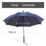 conveniente pubblicità promozionale vinile-ombrelloni ombrellone da golf UV