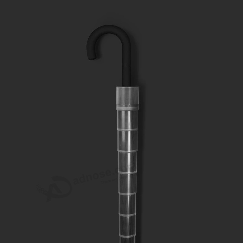 防水スリーブストレートハンドル傘Jハンドル傘カスタマイズされたロゴ広告傘