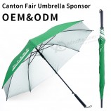 Paraguas publicitario de precios bajos de alta calidad logotipo de impresión personalizado publicidad Sun paraguas recto