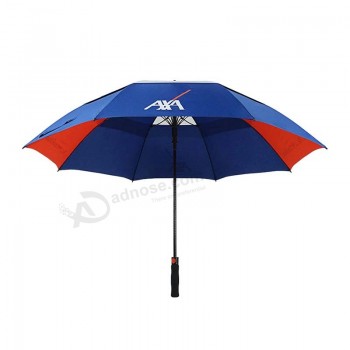Hot Sales 30-Zoll-Werbung Hotel extra großen Regenschirm Golf mit Logo-Print