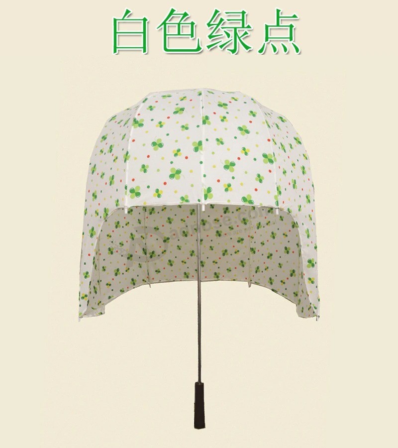 Creative vertical Helmet umbrella Sunshade sunshade Large windproof Umbrella advertising Umbrella gift Customization