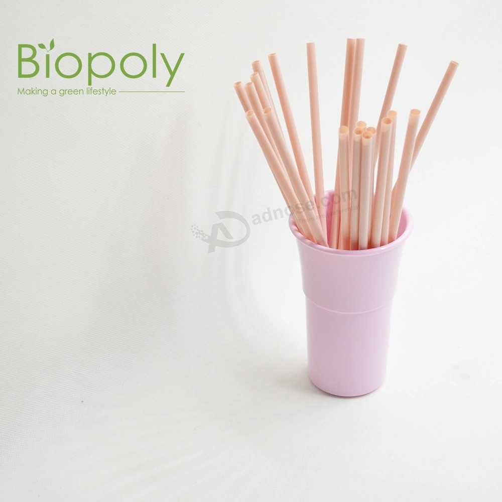Ecos biodegradable Disposable compostable Tableware paper Drinking Straw