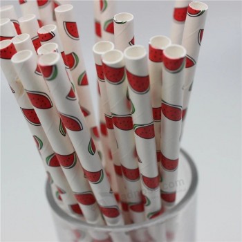 drinking paper straws for kids birthday party wedding christmas decoration creative diaposable drinking paper straw