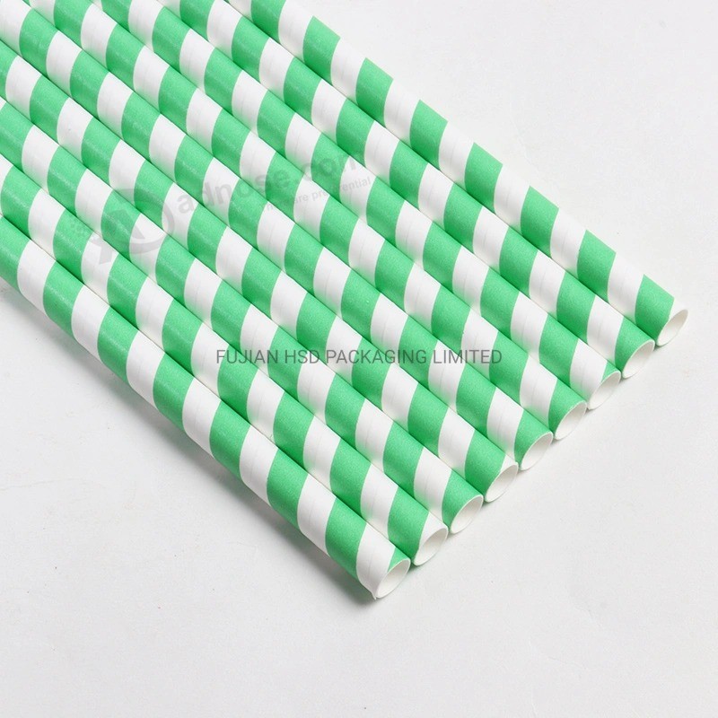 Jumbo paper Straw 10mm 12mm large Wedding party Striped Straw