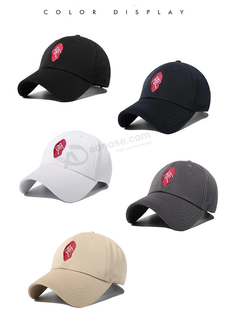 Wholesale custom Cotton and dacron Sport Cap chinese Style advertising Hats with 6 panels Design your Own Cap