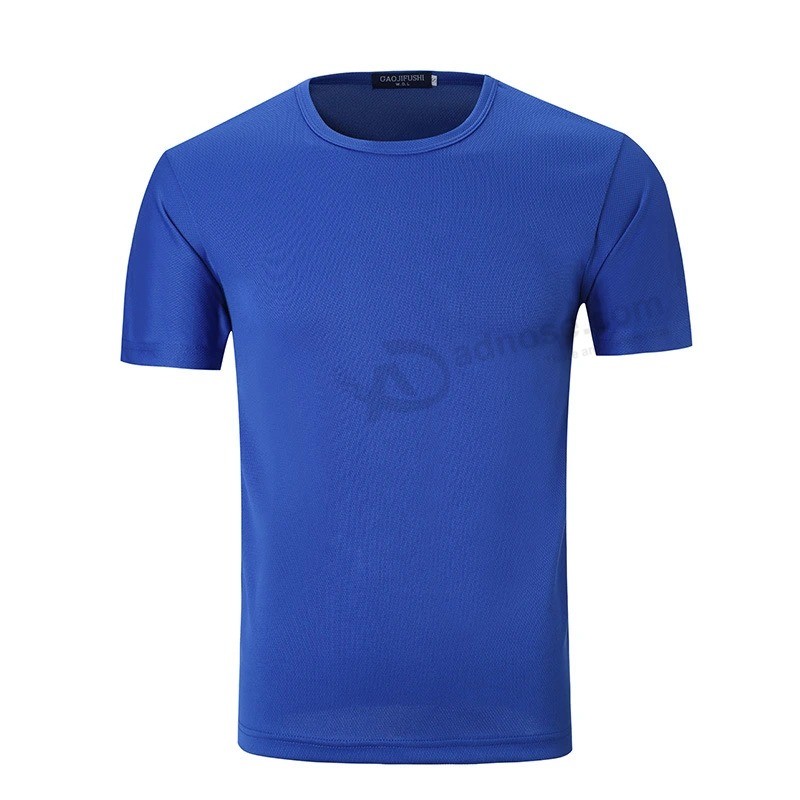 저렴한 프로모션 광고 tshirt 마라톤 스포츠 Dri Fit mesh Tshirt Custom