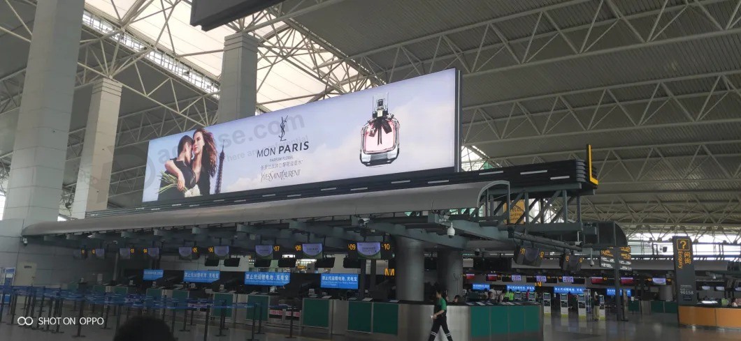 Indoor large High quality Standing light Box for Airport