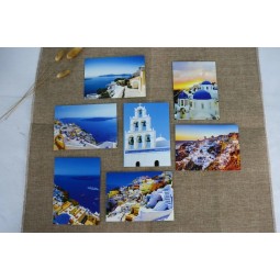 impressão em offset colorida feita sob encomenda de cartão postal