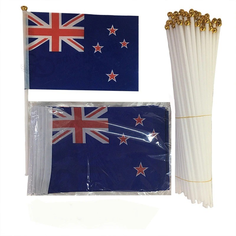 Promotional china Dye sublimation Festive quality Table Top flags Desk Flag