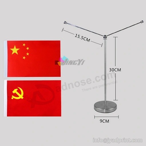 맞춤 인쇄 National Table / Desk Top pole Flag