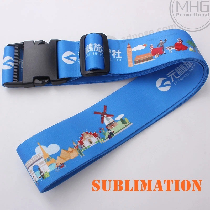 Customised fashion Luggage belt Strap for Travel