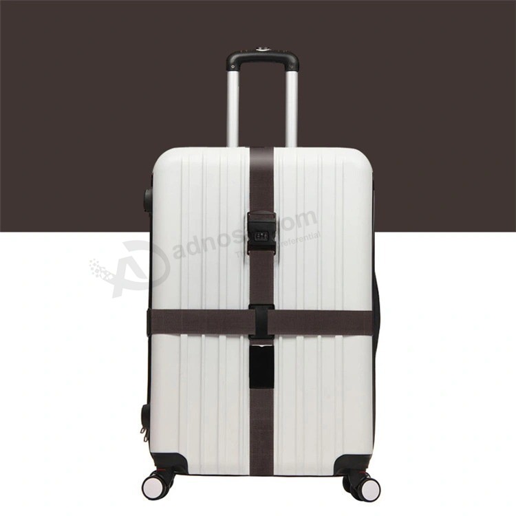 High quality Cheap cross Rainbow elastic Telescopic Bag bungee Luggage packing Belt travel Luggage fixed Strap (ESG11036)